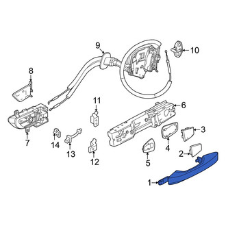 Nissan OE - Front Right Outer Exterior Door Handle