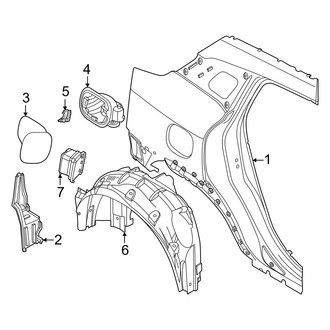 Nissan OE - Quarter Panel & Components