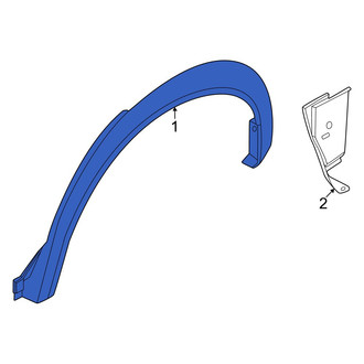 Nissan OE - Rear Left Wheel Arch Molding
