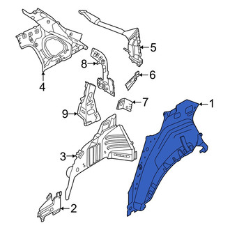 Nissan OE - Wheel Housing Side Panel
