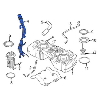 Nissan OE - Fuel Filler Hose