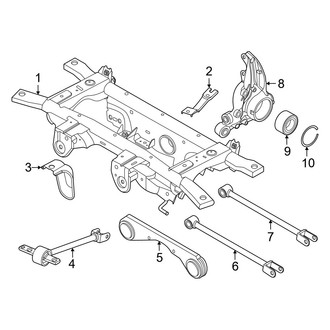 Nissan OE - Rear Suspension - Suspension Components (AWD)