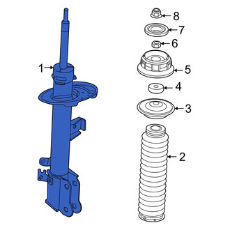 Nissan OE - Rear Right Suspension Strut