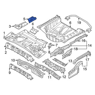 Nissan OE - Rear Right Floor Extension