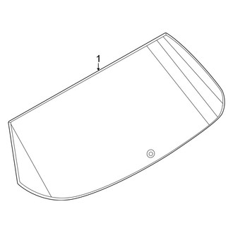 Nissan OE - Lift Gate - Glass