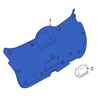 Nissan OE - Rear Lower Liftgate Trim