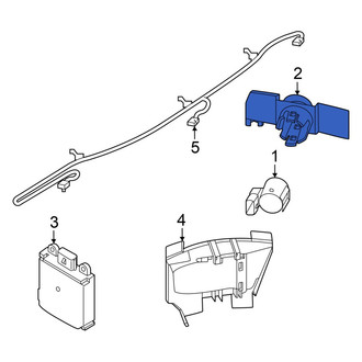 Nissan OE - Left Outer Parking Aid Sensor Bracket