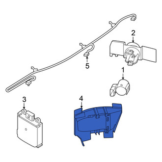 Nissan OE - Rear Right Blind Spot Detection System Warning Sensor Bracket