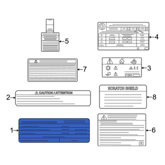 Nissan OE - Emission Label