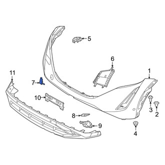 Nissan OE - Front Tow Eye Cap