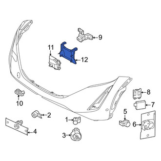 Nissan OE - Cruise Control Distance Sensor Bracket