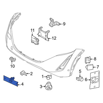 Nissan OE - Front Inner Parking Aid Sensor Housing
