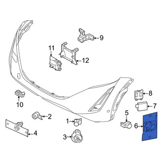 Nissan OE - Rear Center Parking Aid Sensor Housing