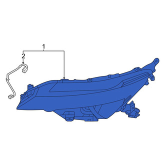 Nissan OE - Front Left Headlight Assembly