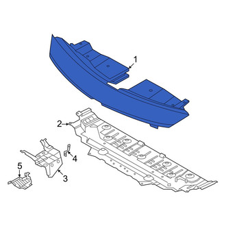 Nissan OE - Front Radiator Support Access Cover