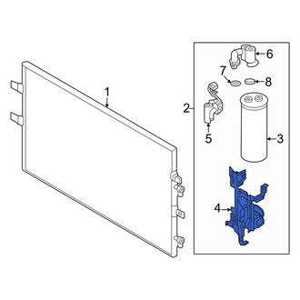 Nissan OE - A/C Accumulator Bracket