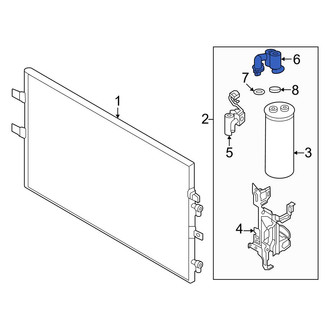 Nissan OE - Upper A/C Pipe