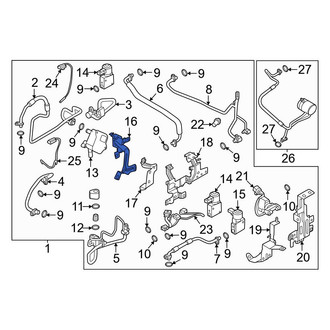 Nissan OE - A/C Expansion Valve Bracket