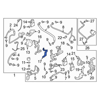 Nissan OE - A/C Expansion Valve Bracket