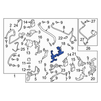 Nissan OE - A/C Expansion Valve Bracket