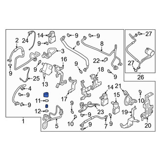 Nissan OE - A/C Manifold and Tube Assembly