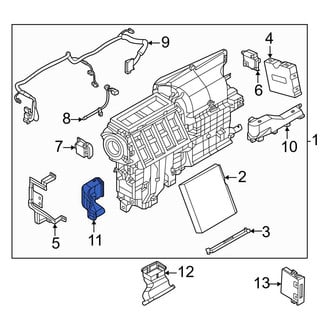 Nissan OE - Front Right Lower Instrument Panel Air Duct