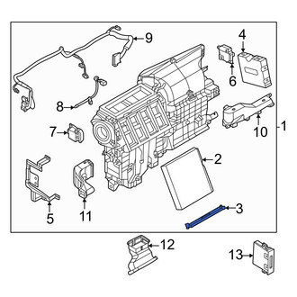 Nissan OE - Cabin Air Filter Cover