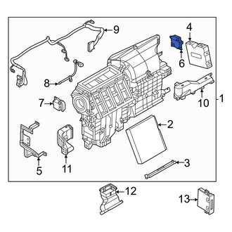 Nissan OE - Right HVAC Air Inlet Door Actuator