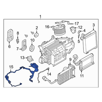 Nissan OE - HVAC System Wiring Harness