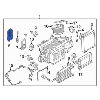 Nissan OE - A/C Expansion Valve Seal