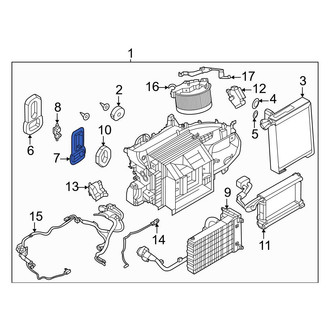 Nissan OE - A/C Expansion Valve Grommet