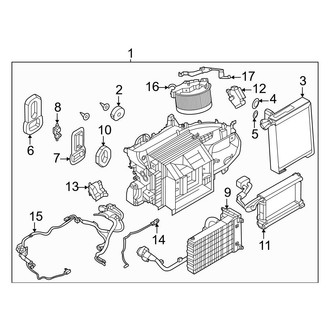 Nissan OE - Air Conditioner & Heater - Blower