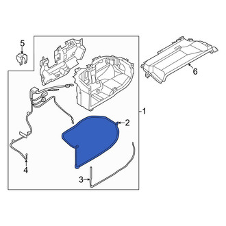 Nissan OE - HVAC Air Inlet Housing Seal