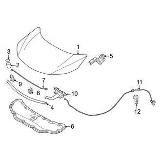 Nissan OE - Hood & Components