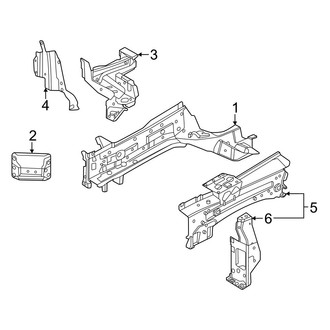 Nissan OE - Fender - Structural Components & Rails (Lower Rail)