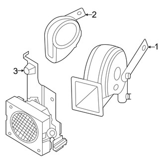 Nissan OE - Electrical - Horn (Empower+ / Engage / Engage+ / Evolve+ / Platinum+ / Venture+)