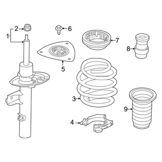 Nissan OE - Front Suspension - Struts & Components