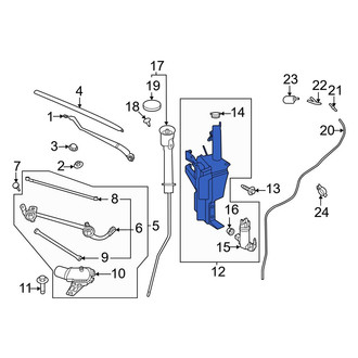 Nissan OE - Washer Fluid Reservoir