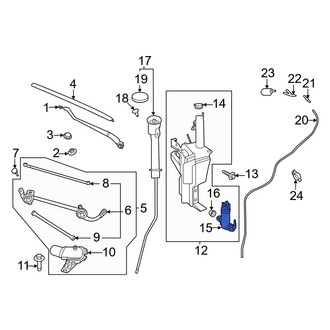 Nissan OE - Windshield Washer Pump