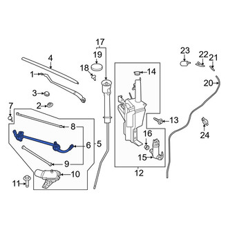 Nissan OE - Wiper Linkage