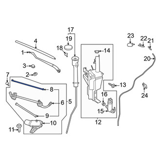 Nissan OE - Wiper Linkage