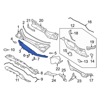 Nissan OE - Cowl Panel