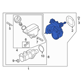 Nissan OE - Power Brake Booster