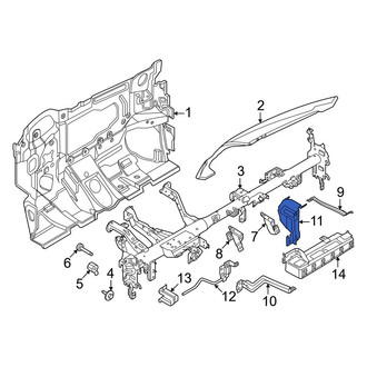 Nissan OE - Body Control Module Bracket
