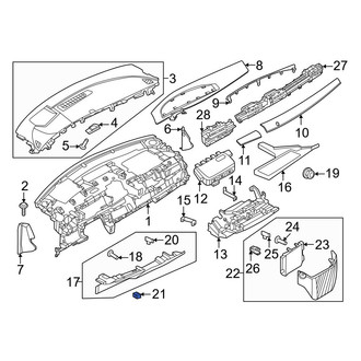 Nissan OE - Instrument Panel Knee Bolster Cap