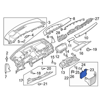 Nissan OE - Front Left Courtesy Light