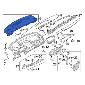 Nissan OE - Lower Instrument Panel Trim Panel