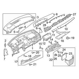 Nissan OE - Instrument Panel (Dash Panel & Trim)