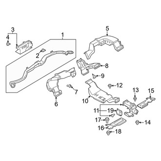 Nissan OE - Instrument Panel - Ducts