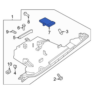 Nissan OE - Front Glove Box Lock Kit